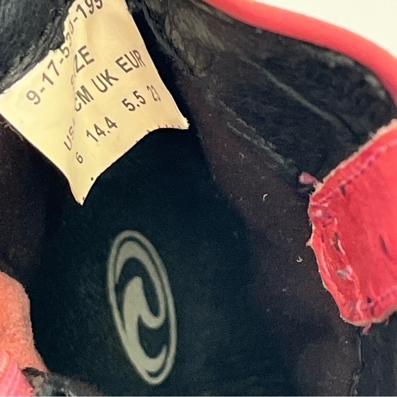 Roper Cowgirl Cowboy Pink Boots Zipper Side Close Little Girls Size 6 Western - Picture 5 of 9